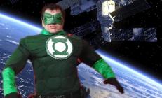Houston has a new superhero costumed character ready for superhero training to prepare your childs birthday party for fun with just a hint of GREEN.