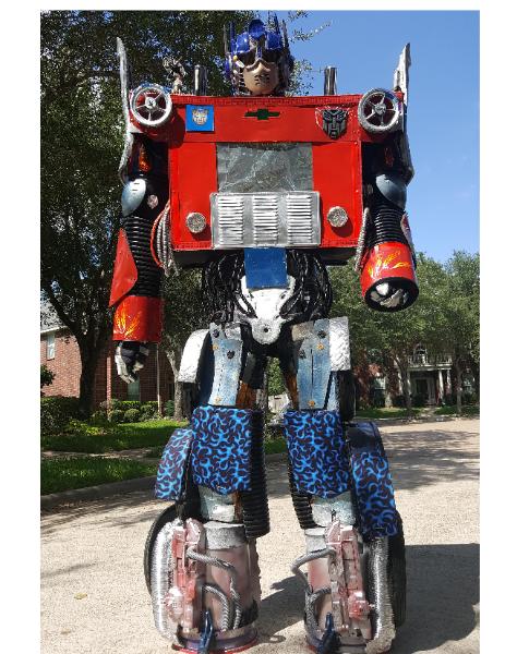 Our transformers are the best in Houston because they are huge, have excellent gadgets like lights and motors, and theme related games for birthday parties in Houston.