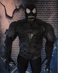 Everyone's favorite Symbiote has arrived in Houston. Get ready for a great superhero costumed characters with cool moving mouth and awesome 3d costume.