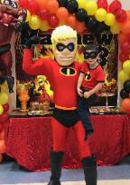 Have an Incredible costumed character at your next birthday party with great games.