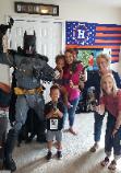 Rent a real super hero for your child's birthday party in Cypress.