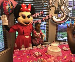 Houston mascot party rental for appearances for birthday parties with costumed characters.