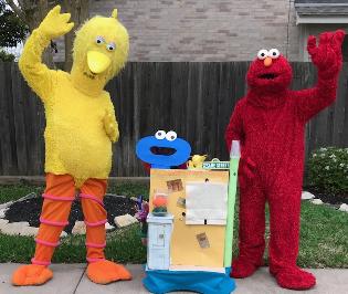 Have these awesome costumed mascots at your next birthday if you like the best costumes and activities in houston texas.