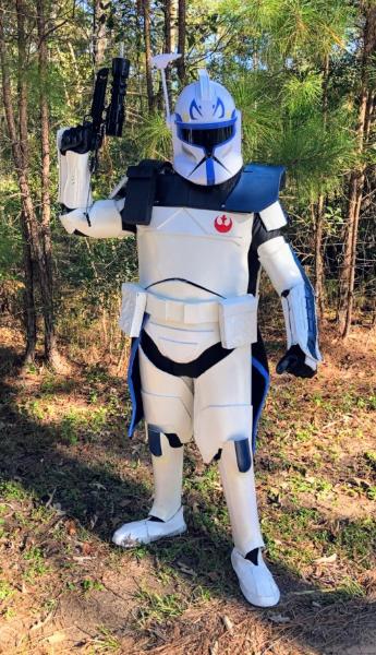 Rent our superhero space trooper for your birthday party celebration in Houston