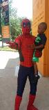 Spiderman superhero party character in houston, texas for kid's birthdays.