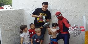spiderman superhero party
